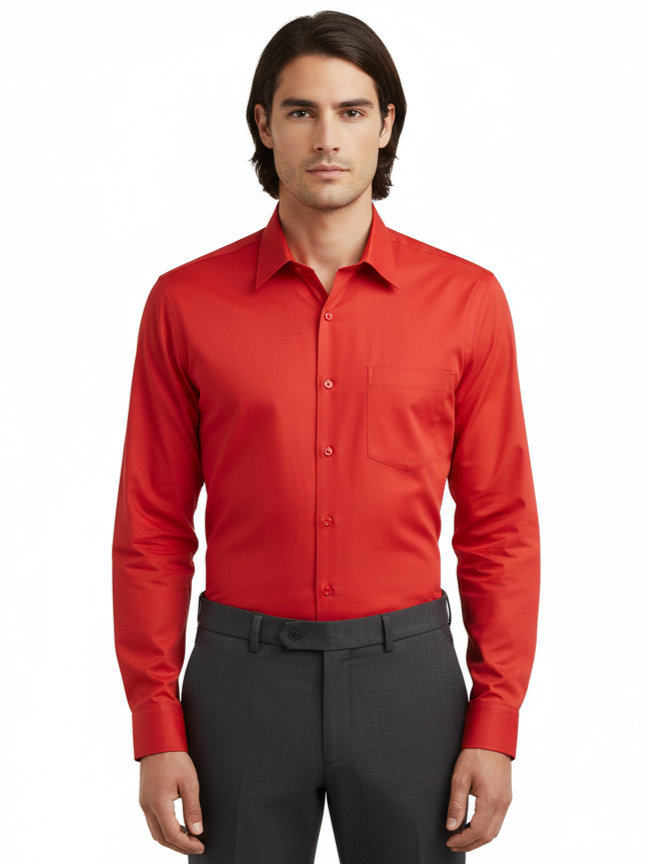 Men's Classic Regular Fit Cotton Formal Shirt